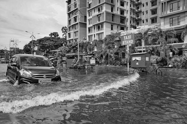 Supervivencia ante emergencias climáticas: ¿cómo salir de un coche arrastrado por el agua?